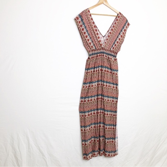 Forever 21 bohemian multi colored maxi dress - Picture 11 of 14